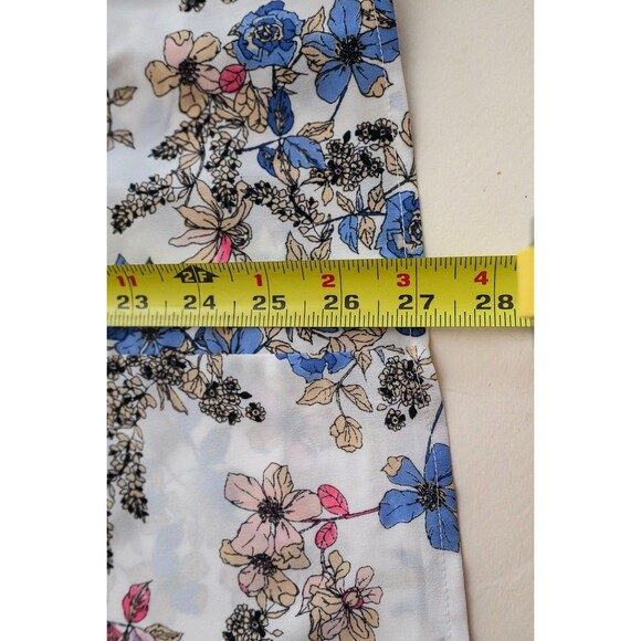 Liz Claiborne Career Woman 1X floral blouse office - Picture 5 of 6